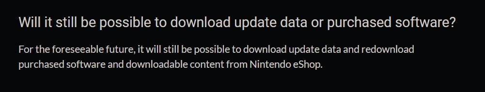 Nintendo FAQ Screenshot